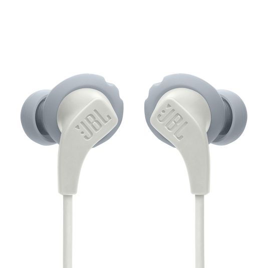JBL Endurance Run 2 Wireless - White - Waterproof Wireless In-Ear Sport Headphones - Front image number null